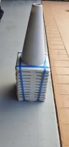 Safety cones - white. Can be used for exercise / personal training