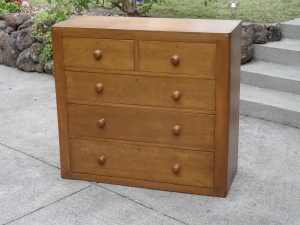 Chest of Drawers with 5 draws - Vintage