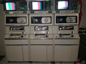 Wanted: Sony BVH2000 or Ampex broadcast tape machines/parts wanted