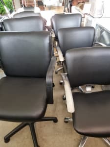 Second hand Gas lift Hairdressing Chairs.