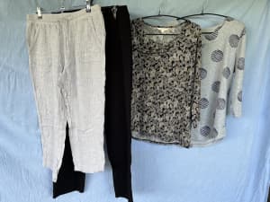 Ladies Tops and Pants sets - size 10/12