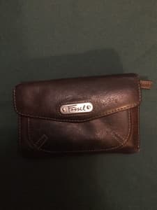 Fossil leather wallet. Nic’s wallets