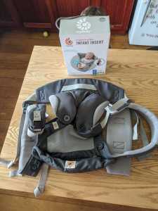 Ergo Baby Carrier - 360 cool air in carbon grey