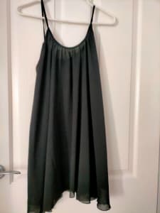 MOOKS Black Loose Fitting Dress Size AU8