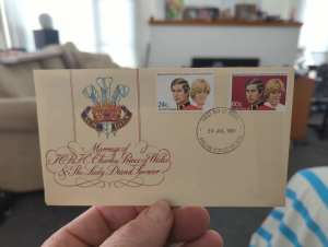 First day cover 29 July 1981 Royal Wedding of Charles and Diana 