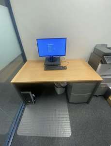 Office Desk Straight Excellent Strong Quality