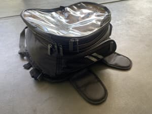 Motorcycle Magnetic Tank Bag (Doubles as a rucksack)