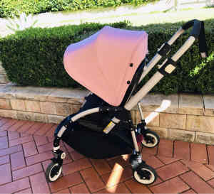 BUGABOO BEE 3 - PALE PINK CANOPY