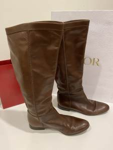 Sergio Rossi Women’s Soft Leather Women’s Boots Shoes 36 Made in Italy