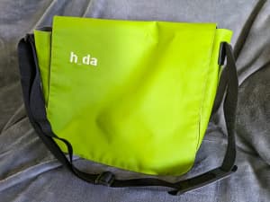 Shoulder Bag Green Water Resistant Unisex