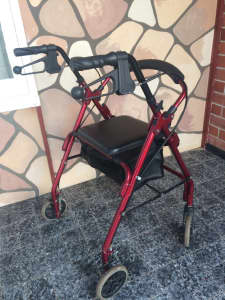 AGED & DISABILITY SUPPORT EQUIPMENT--WHEELCHAIR, ROLATOR, SHOWER CHAIR