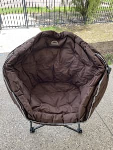 Moon camping chair