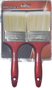 Twin 75mm Paint Brushes - New Packaged Stocks