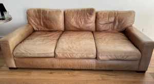 Wanted: 3 seater leather couch