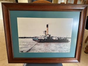 Newport ferry..framed photo..$100 ono