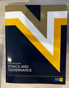 CPA Program Ethics and Governance 3rd Edition