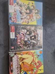 Anime DVD, wanna be the strongest in the world, Gintama the movie, 