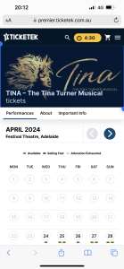 Tina Turner Musical Tickets