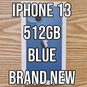 Apple Iphone 13 Blue colour 512GB Brand New Australian Model