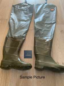 Wanted: Horne thigh boots WANTED, size 10 mens