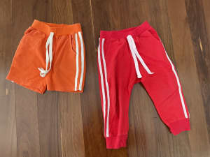 Shorts and sweat pants, size 18-24 months ( 90cm)
