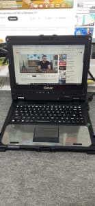 Getac K120 Rugged Laptop/Tablet in one. 