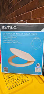 Estilo Ivory colour Duroplast Toilet Seat - (colour now discontinued)