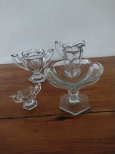 Art Deco Chippendale Glassware