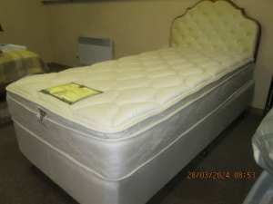 Single bed mattress and base