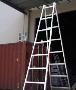4.2m to 4.5m new trestle ladder Australian aluminium scaffold Canberra
