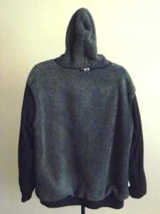 PO BOX - Mens szXL zip up hoodie with full fleece lining.