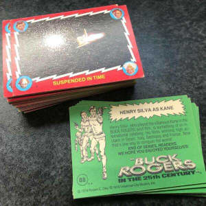 Buck Rogers 1979 Topps Trading Cards 68 Cards Incomplete Set. Can Post
