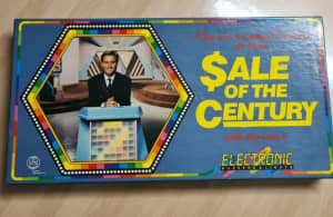 SALE OF THE CENTURY - board game
