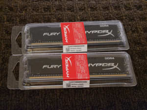 Kingston HyperX Fury DDR4 Ram, 2x8 16gb 2333 kit.