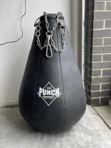 Punch AAA grade teardrop boxing bag