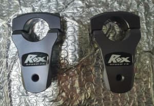 Rox Speed FX 2 Pivoting bar risers for 1 1/8 handlebars, like new