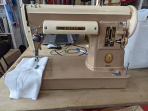 Singer 301A Sewing Machine and Transformer