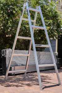 2.4m to 2.7m new trestle ladder AUS aluminium scaffold Sunshine coast