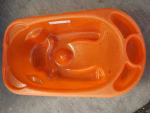Big baby bathup orange color for sale