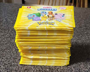 75 x Pokemon Builder Cards 