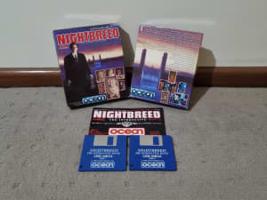 Clive Barkers Nightbreed The Interactive Movie Amiga Boxed Game 1990 