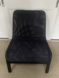 Contemporary black chair