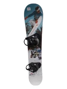 Sims 157W 157cm Snowboard With Salomon Bindings (Used) 001800667714