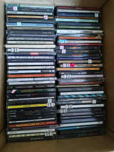 Approximately 100 CDs. Pick up from Kingsgrove 