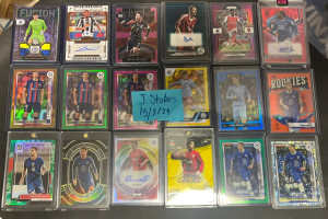 Soccer/Football Cards (Autographs, patches, numbered cards, etc)