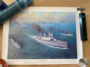 2013--Royal Australian Navy-First Fleet Limited Print(only 500 prints)