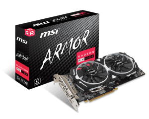 (Used) GPU: Radeon RX 580 ARMOR 8G - $100