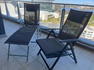Quality versatile foldable outdoor chairs Burswood Victoria Park Area Preview