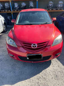 WRECKING 8/2004 MAZDA 3 SP23 BK AUTO L3 AUTO HBACK RED FWD Wingfield Port Adelaide Area Preview