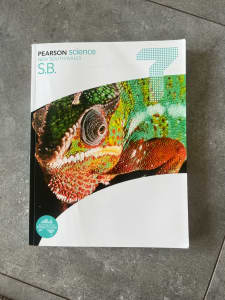 Pearson Science year 7 textbook